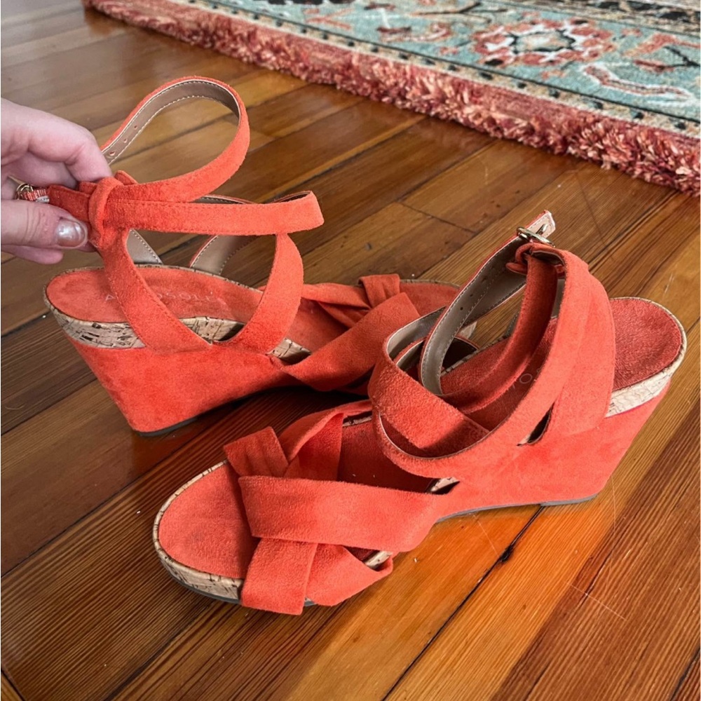 Aerosoles Strappy Wedge Sandals - Picture 3 of 5